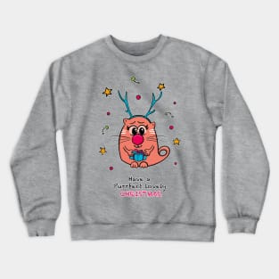Have a Purrfect Lovely Christmas Crewneck Sweatshirt